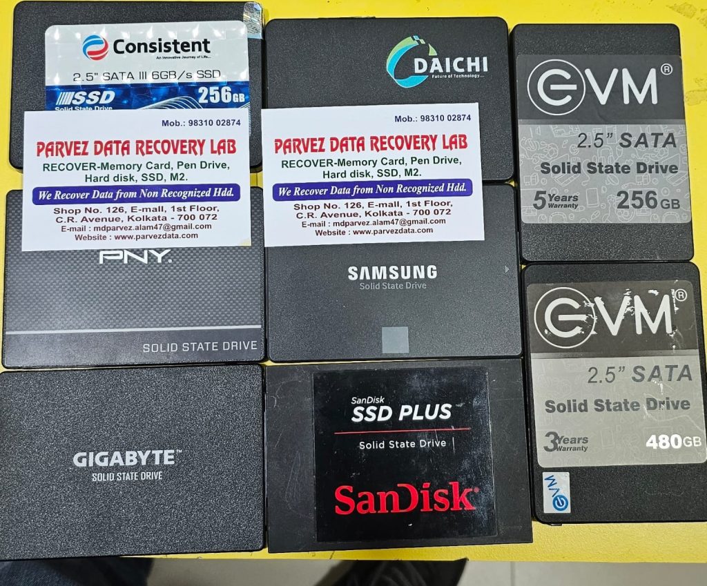 All brands SSD data recovery